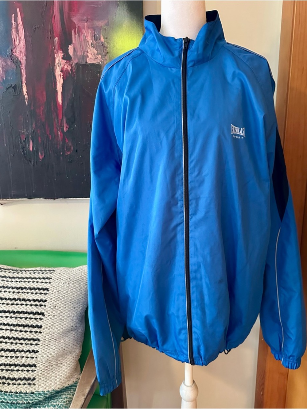 Blue Men's Lightweight Track Jacket - Everlast